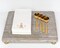 100-Pack Rose Gold Pineapple Foil Airlaid Paper Napkins, 12×17 in, Linen-Like & Absorbent
